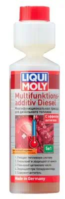 39024 — Многофункциональная присадка для дизельного топлив MULTIFUNKTIONSADDITIV DIESEL (0,25л) LIQUI MOLY
